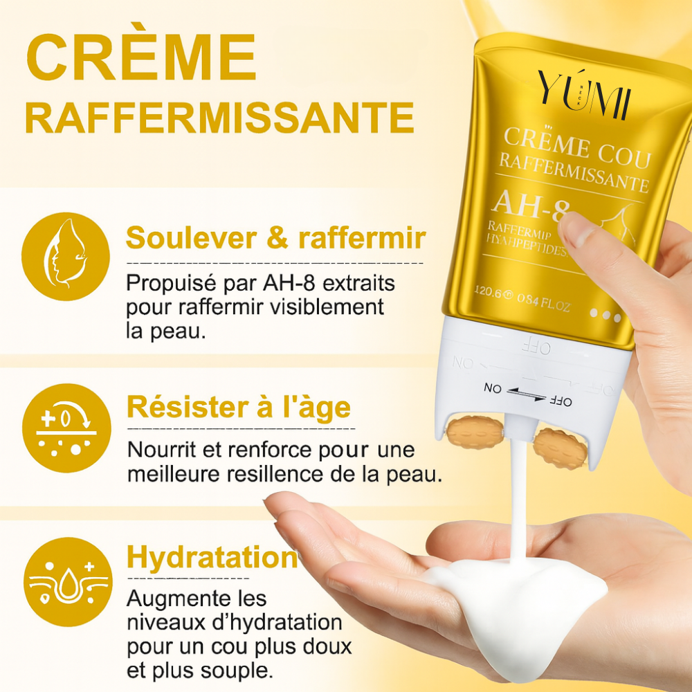 YÚMI NECK - AH-8 CRÈME RAFFERMISSANTE COU & DÉCOLLETÉ