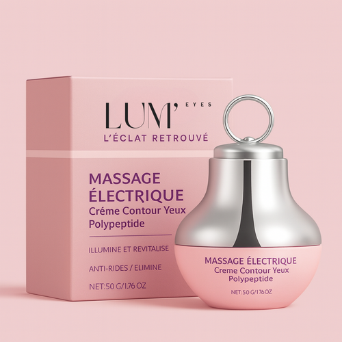 LUM’ EYES– Crème contour des yeux électrique : Anti-cernes et rides, Hydratante & Raffermissante.
