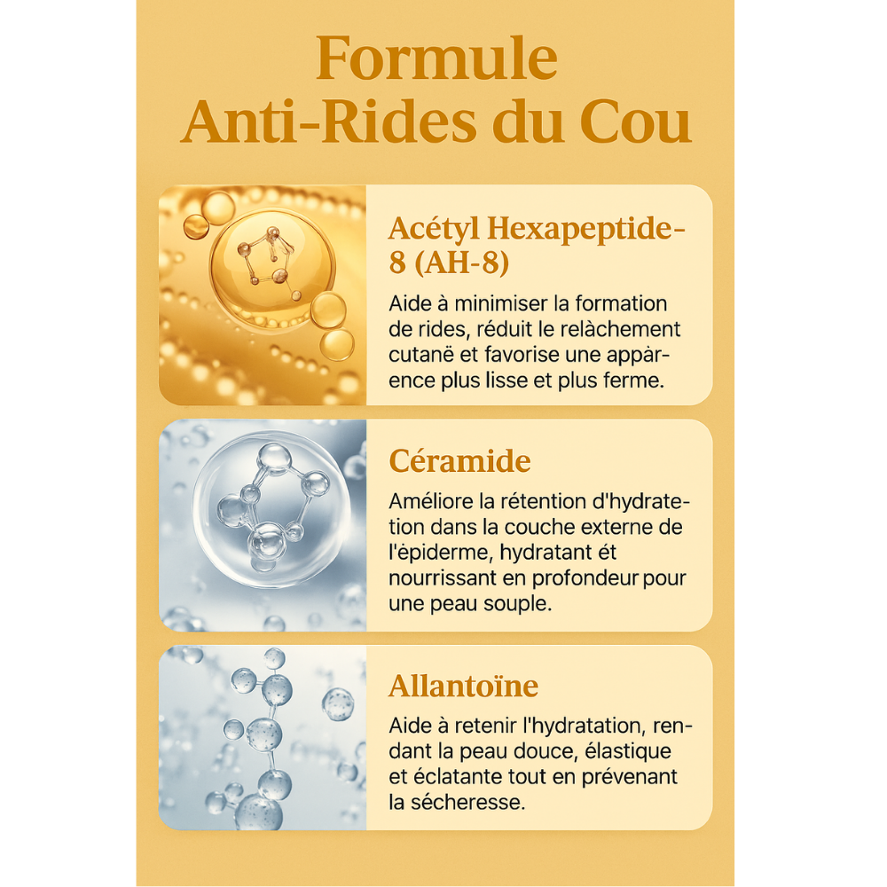 YÚMI NECK - AH-8 CRÈME RAFFERMISSANTE COU & DÉCOLLETÉ