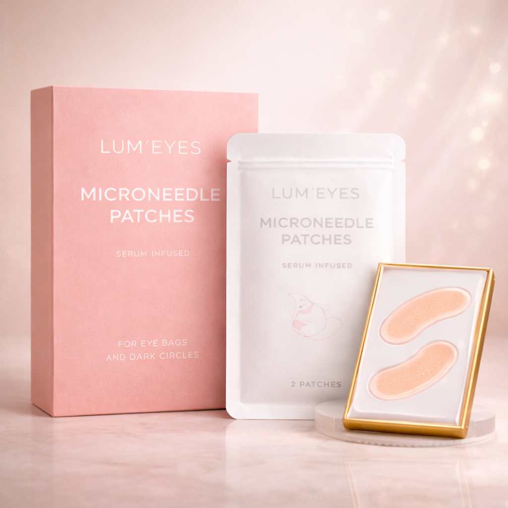 LUM’ EYES– Patchs Microneedle à l’Acide Hyaluronique – Anti-Rides & Repulpant Intensif